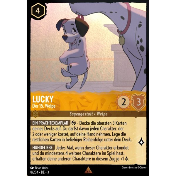 Lucky - Der 15. Welpe 3INK-008-Holo