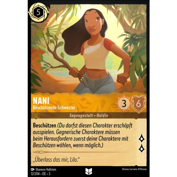 Nani - Besch&uuml;tzende Schwester  3INK-012-Holo