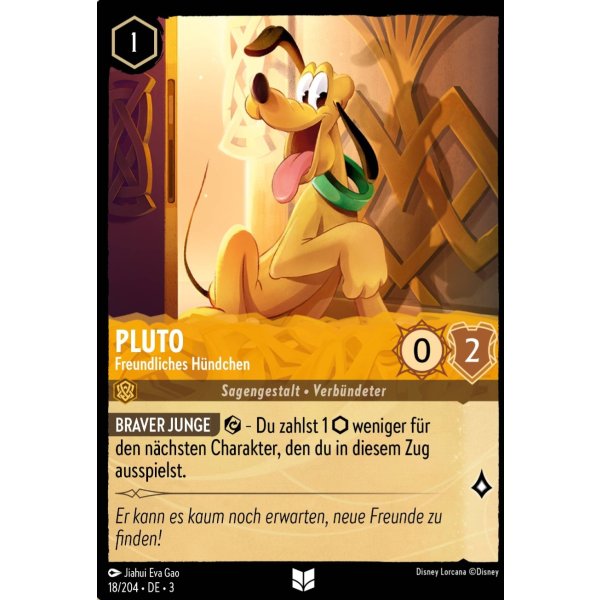 Pluto - Freundlisches H&uuml;ndchen 3INK-018