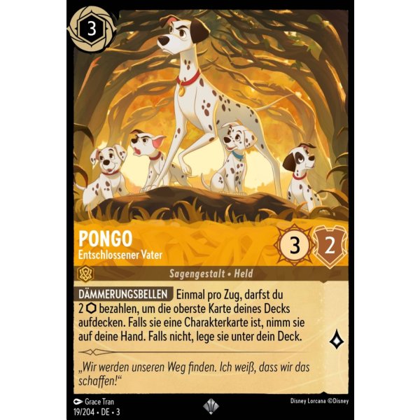 Pongo - Entschlossener Vater  3INK-019