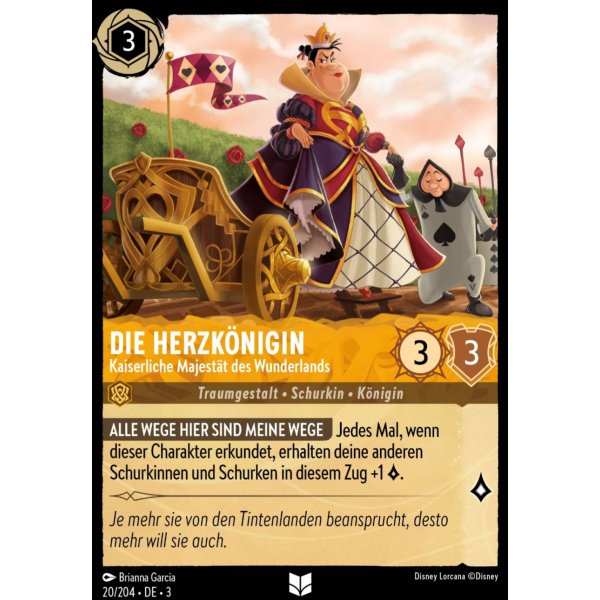 Die Herzk&ouml;nigin - Kaiserliche Majest&auml;t des Wunderlands  3INK-020