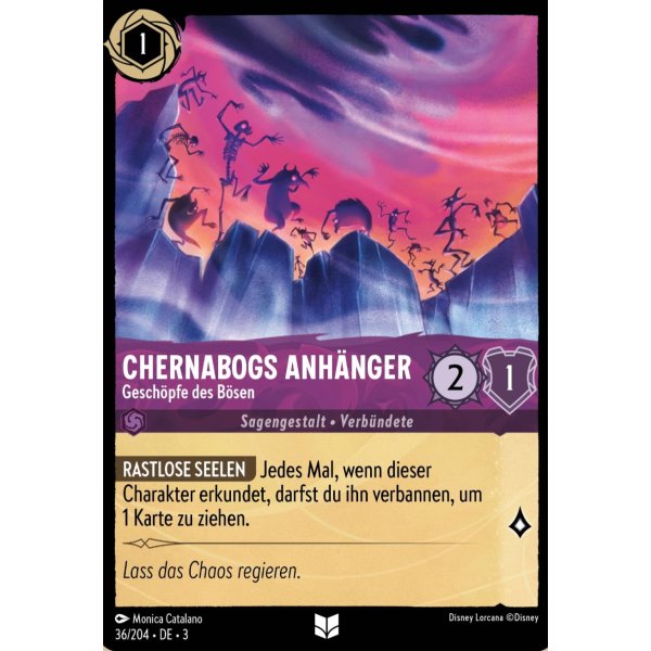 Chernabogs Anh&auml;nger - Gesch&ouml;pfe des B&ouml;sen  3INK-036