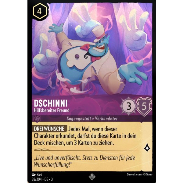 Dschinni - Hilfsbereiter Freund 3INK-038-Holo