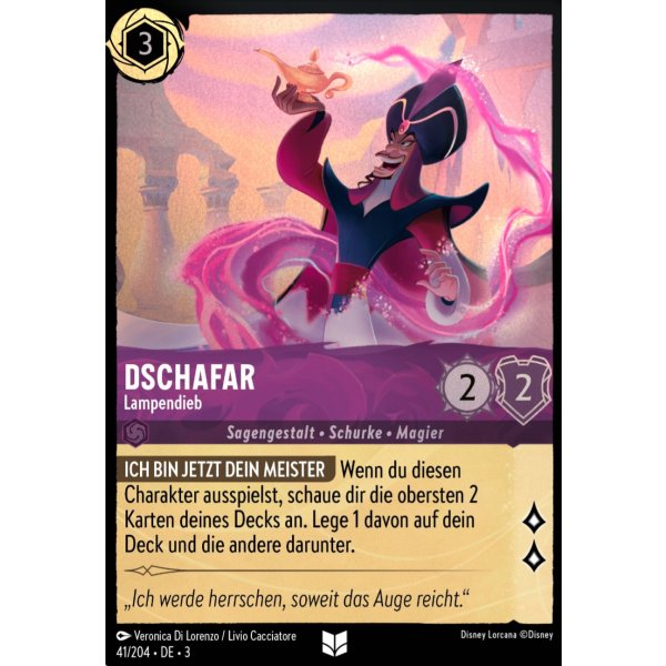 Dschafar - Lampendieb  3INK-041-Holo