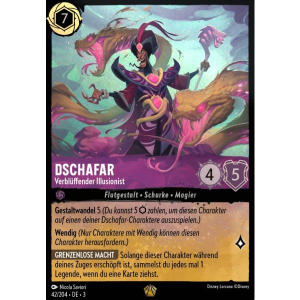 Dschafar - Verbl&uuml;ffender Illusionist 3INK-042-Holo