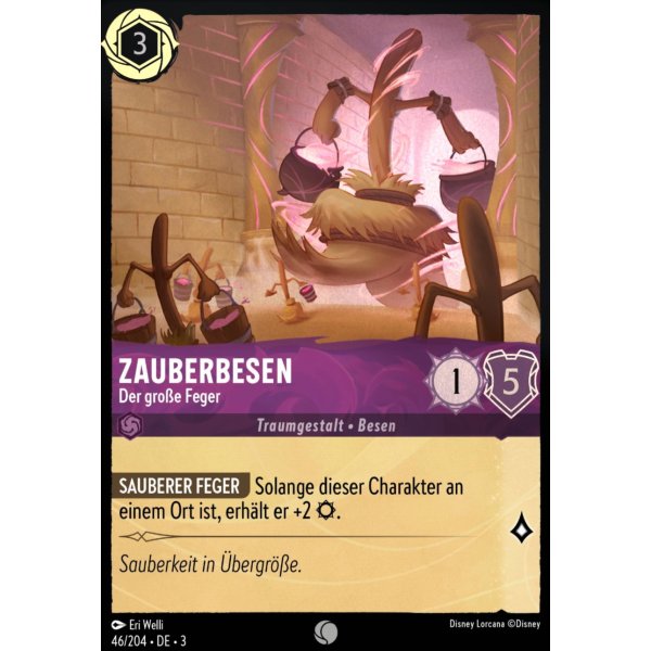 Zauberbesen - Der gro&szlig;e Feger  3INK-046-Holo