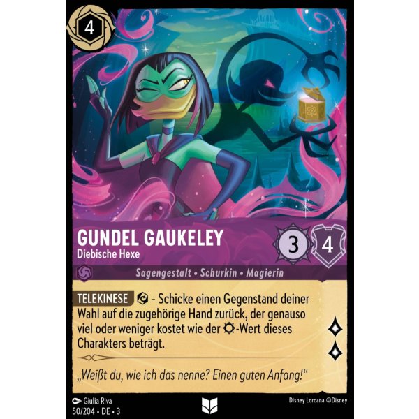 Gundel Gaukeley - Diebische Hexe  3INK-050