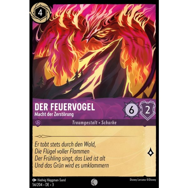 Der Feuervogel - Macht der Zerst&ouml;rung  3INK-056