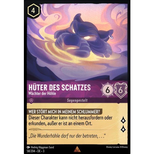 H&uuml;ter des Schatzes - W&auml;chter der H&ouml;hle  3INK-058-Holo