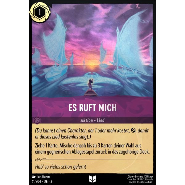 Es ruft mich  3INK-061-Holo