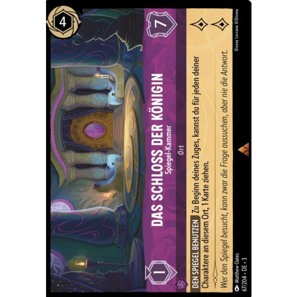 Das Schloss der K&ouml;nigin - Spiegel-Kammer 3INK-067