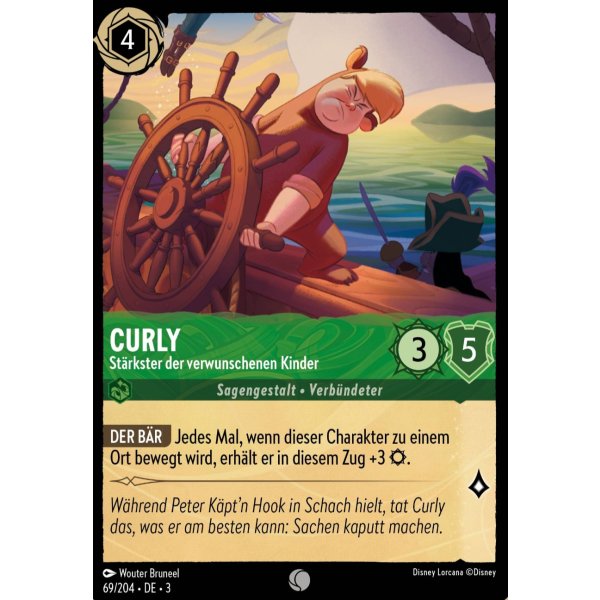 Curly - St&auml;rkster der verwunschenen Kinder  3INK-069