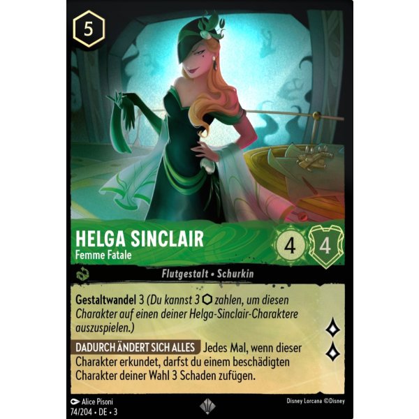 Helga Sinclair - Femme Fatale  3INK-074-Holo