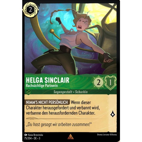 Helga Sinclair - Rachs&uuml;chtige Partnerin  3INK-075-Holo