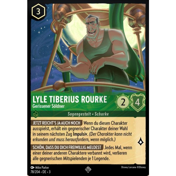 Lyle Tiberius Rourke - Gerissener S&ouml;ldner  3INK-078-Holo