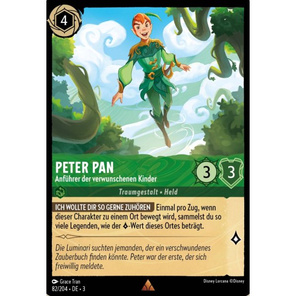 Peter Pan - Anf&uuml;hrer der verwunschenen Kinder  3INK-082