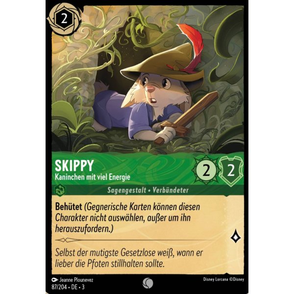 Skippy - Kaninchen mit viel Energie  3INK-087