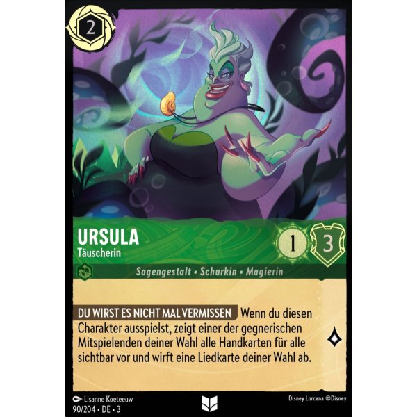 Ursula - T&auml;uscherin  3INK-090-Holo