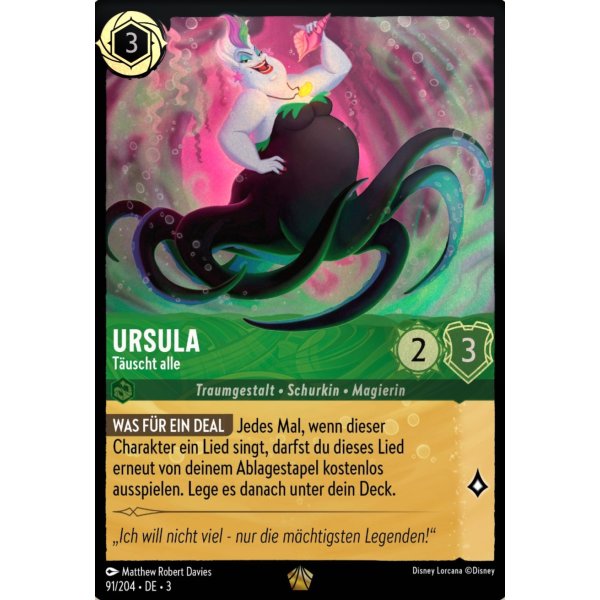 Ursula - T&auml;uscht alle  3INK-091-Holo