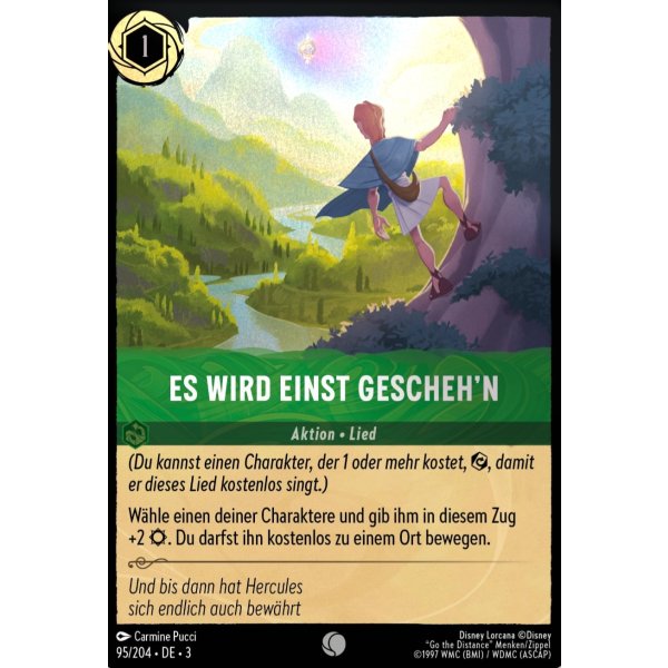 Es wird einst Gescheh`n 3INK-095-Holo