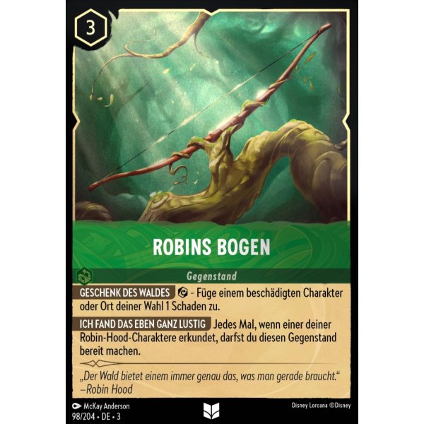 Robins Bogen  3INK-098-Holo