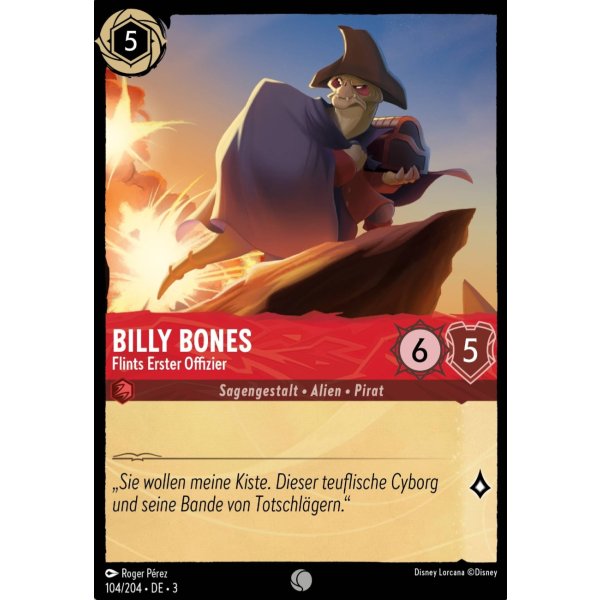 Billy Bones - Flints Erster Offizier  3INK-104