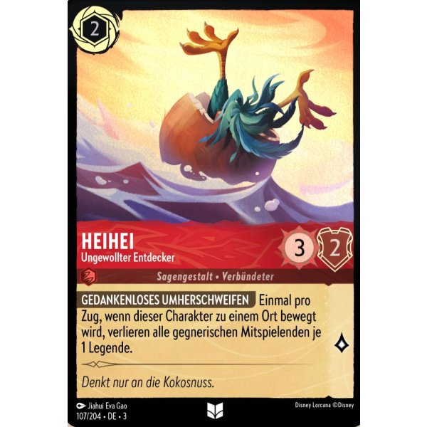 Heihei - Ungewollter Entdecker  3INK-107-Holo