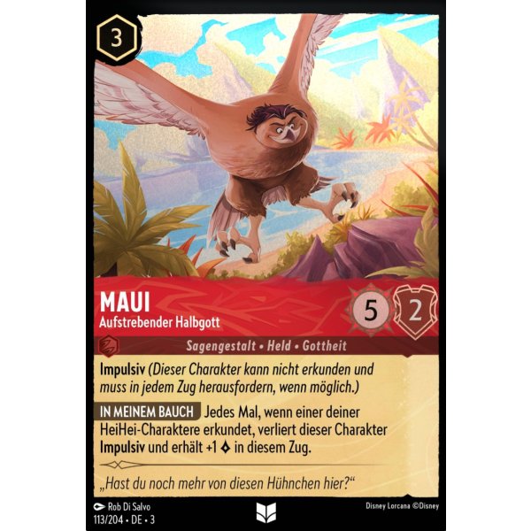 Maui - Aufstrebender Halbgott  3INK-113-Holo