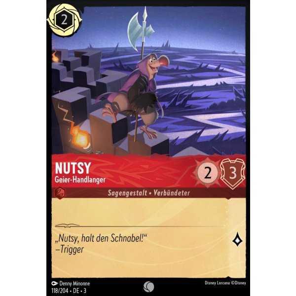 Nutsy - Geier-Handlanger  3INK-118-Holo