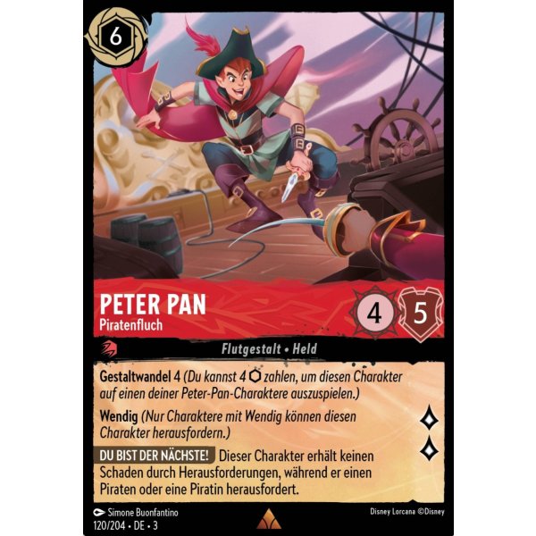 Peter Pan - Piratenfluch  3INK-120