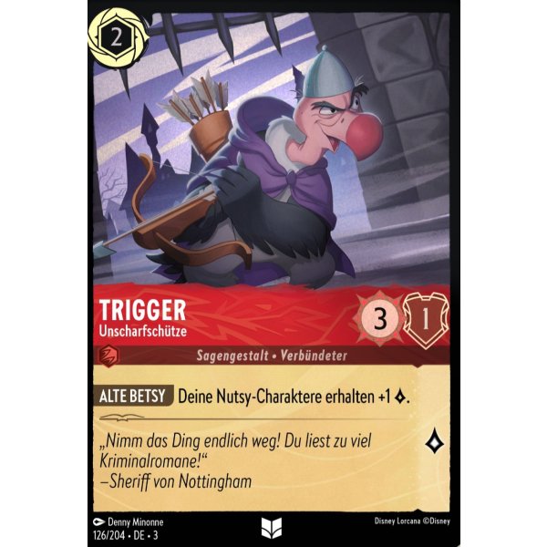 Trigger - Unscharfsch&uuml;tze  3INK-126-Holo