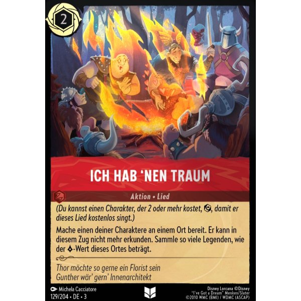 Ich hab `nen Traum  3INK-129-Holo