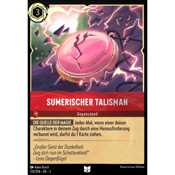 Sumerischer Talisman  3INK-133-Holo