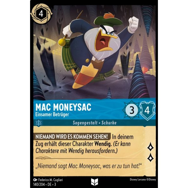 Mac Moneysac - Einsamer Betr&uuml;ger  3INK-140