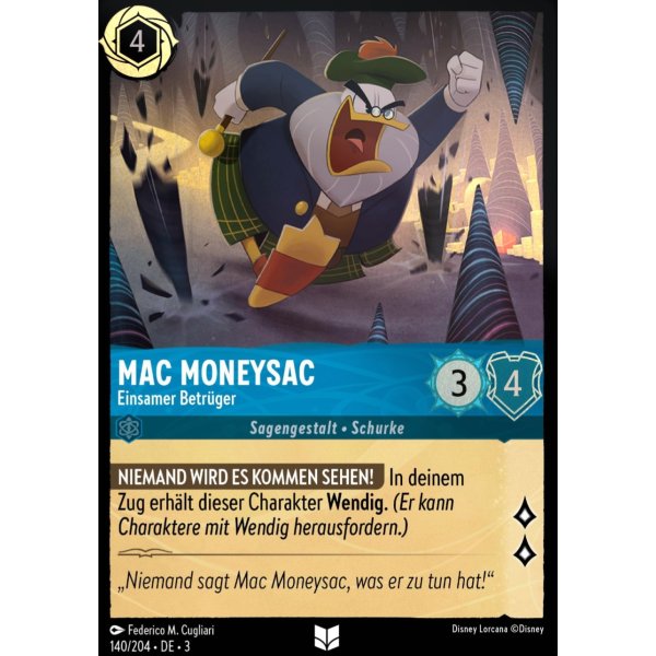 Mac Moneysac - Einsamer Betr&uuml;ger  3INK-140-Holo