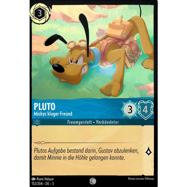 Pluto - Mickys kluger Freund  3INK-152-Holo