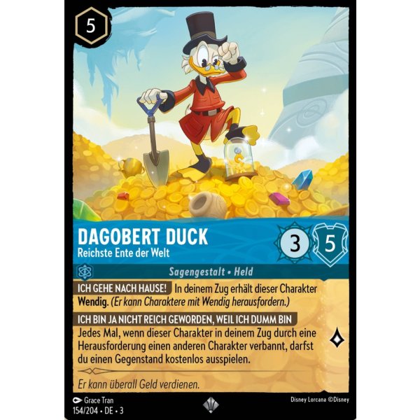 Dagobert Duck - Reichste Ente der Welt  3INK-154