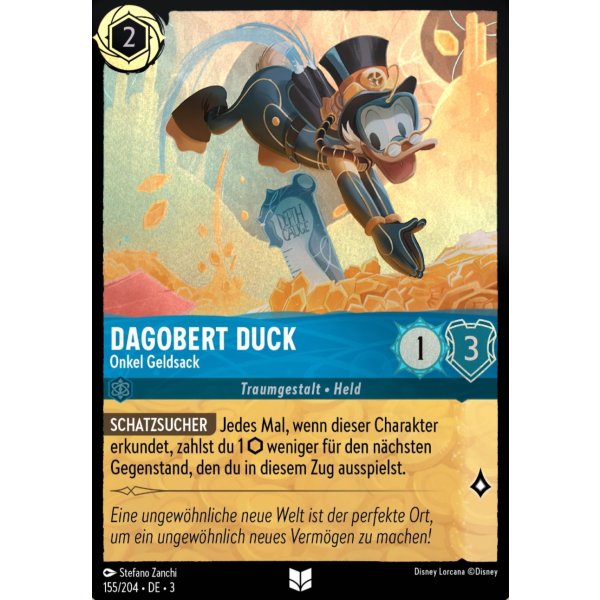Dagobert Duck - Onkel Geldsack  3INK-155-Holo