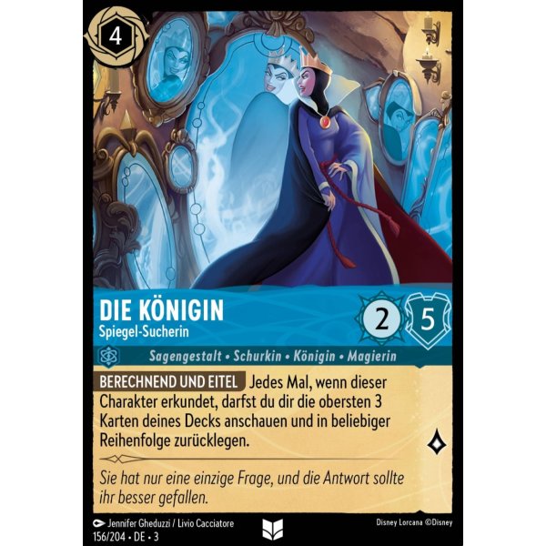 Die K&ouml;nigin - Spiegel-Sucherin  3INK-156