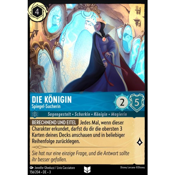 Die K&ouml;nigin - Spiegel-Sucherin  3INK-156-Holo