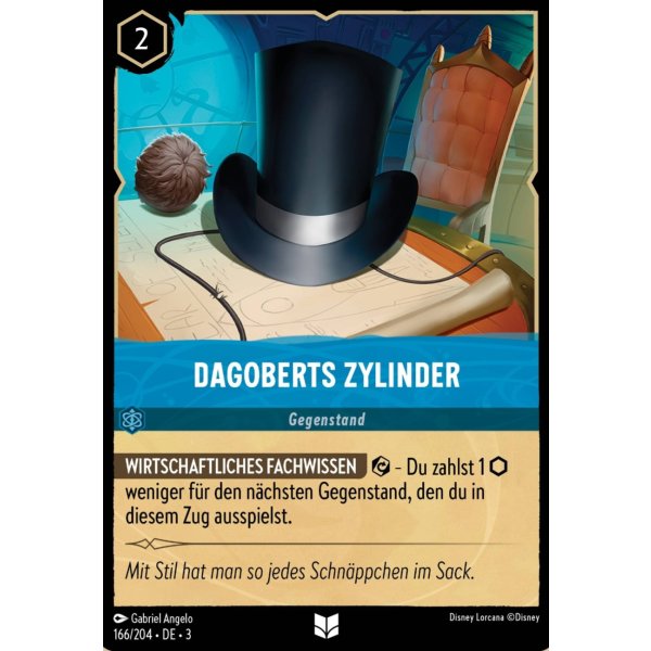 Dagoberts Zylinder  3INK-166
