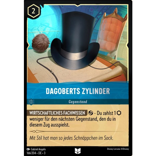 Dagoberts Zylinder  3INK-166-Holo