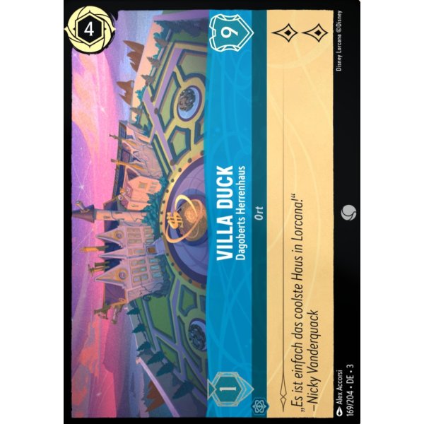Villa Duck - Dagoberts Herrenhaus  3INK-169-Holo