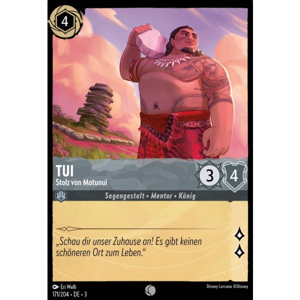 Tui - Stolz von Motunui  3INK-171
