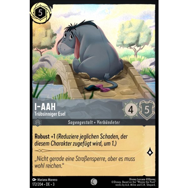 I-AAH - Tr&uuml;bsinniger Esel  3INK-172-Holo