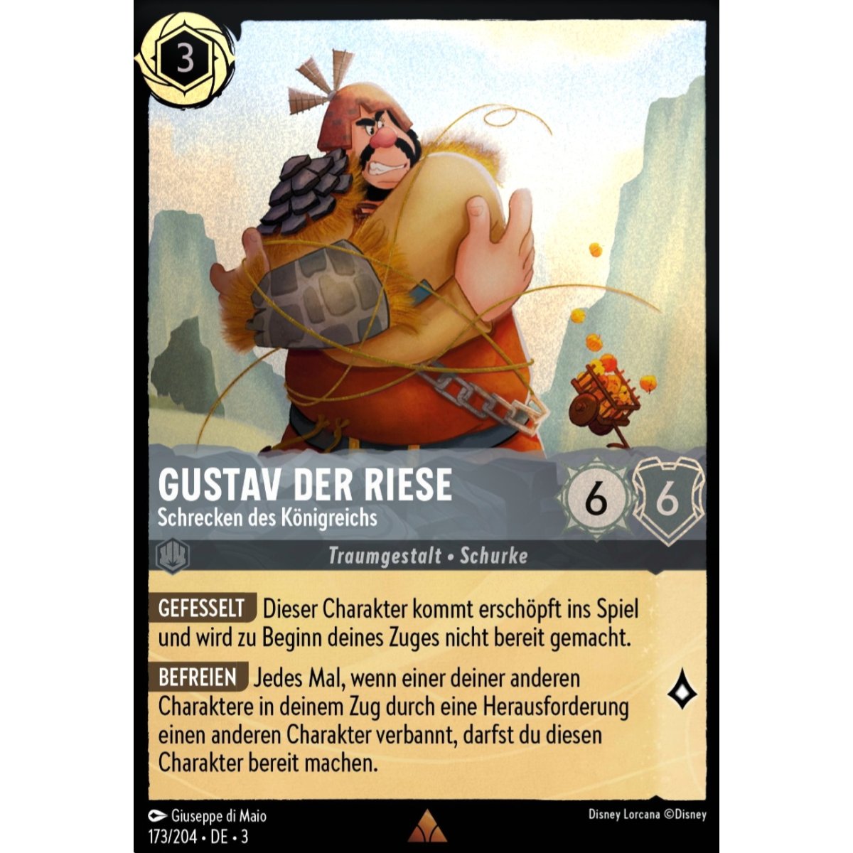 Mz Der Rise Gustav der Riese - Schrecken des Königreichs 3INK-173-Holo 3INK-173 ...
