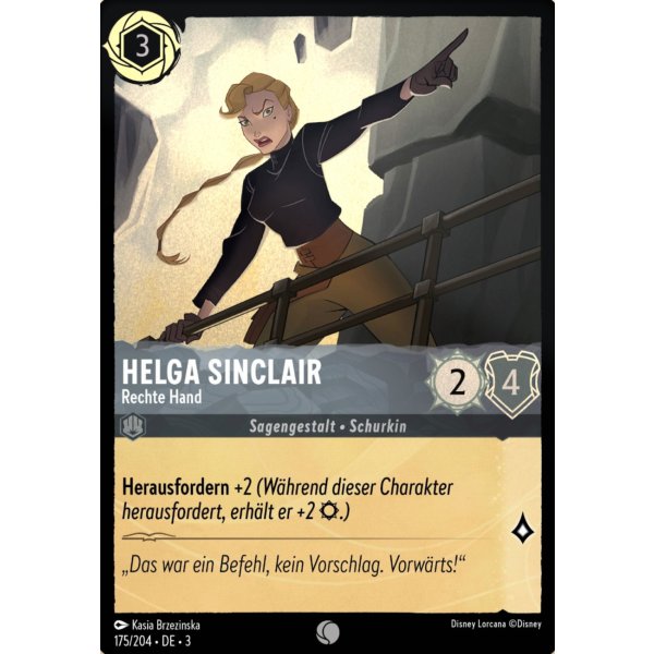 Helga Sinclair - Rechte Hand  3INK-175-Holo