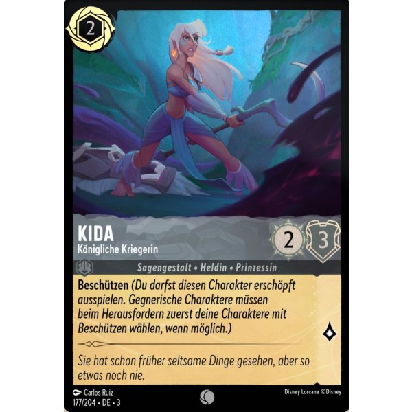 Kida - K&ouml;nigliche Kriegerin  3INK-177-Holo