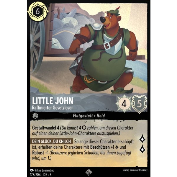 Little John - Raffinierter Gesetzloser  3INK-178-Holo