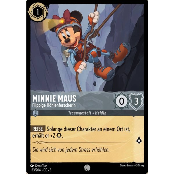 Minnie Maus - Flippige H&ouml;hlenforscherin  3INK-183